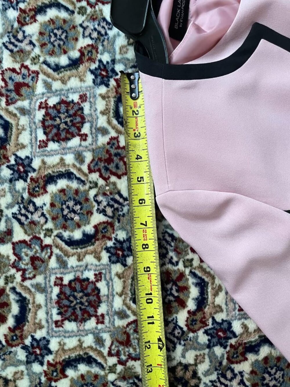 Evan Picone Pink Black Label Suit Womens 14 Dress and 12 Jacket Pink nwt - Picture 10 of 10
